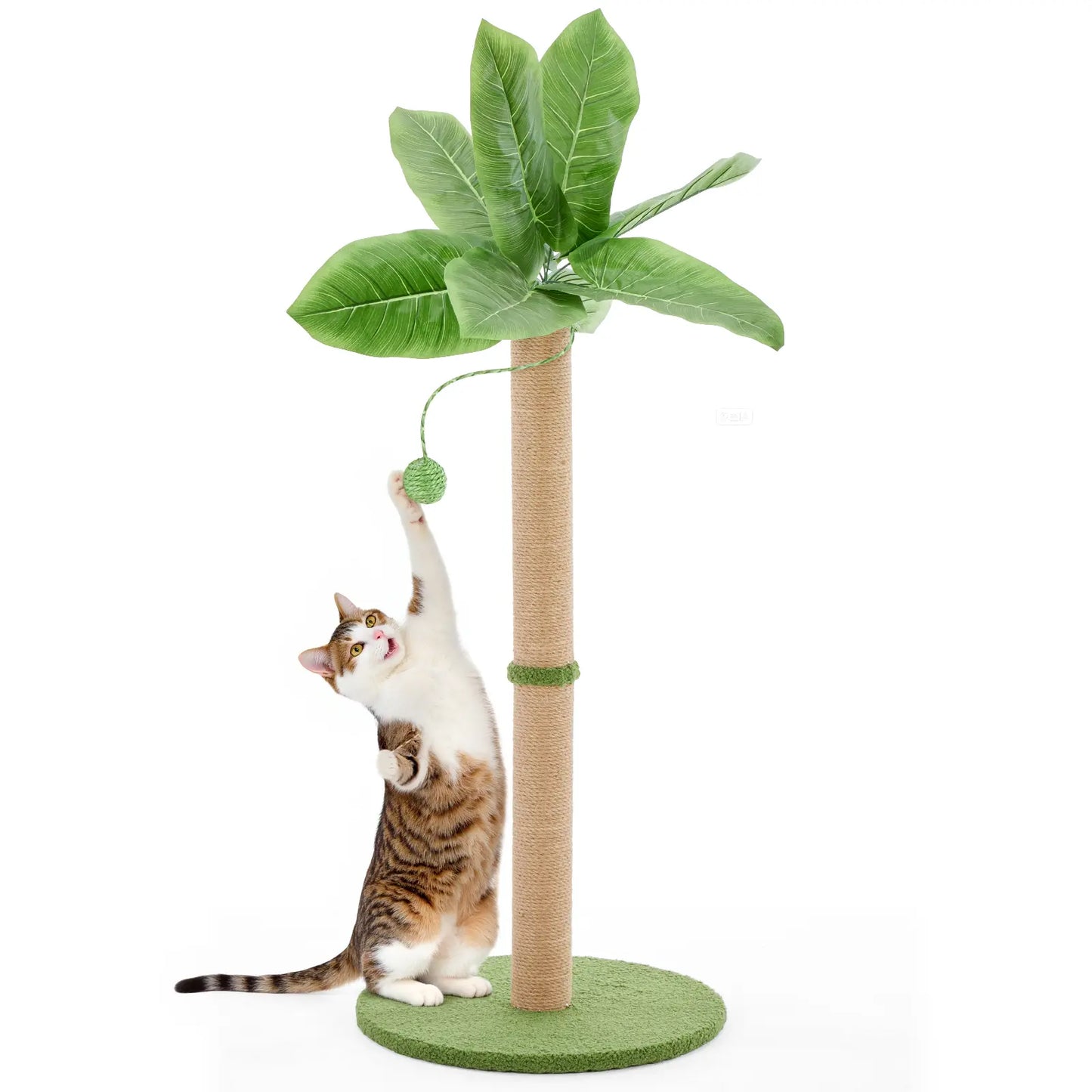 Pettrove Multi-Level Cat Tree Tower for Indoor Cats with Stable Design, Sisal Scratching Post, Spacious Condo, Climbing Ladder, and Plush Toy
