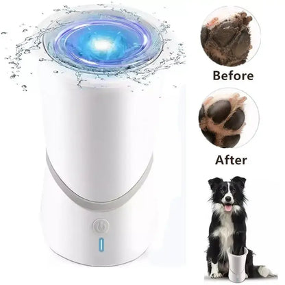 Portable Automatic Dog Paw Cleaner Cup for Small and Medium-Sized Dogs - Silicone Paw Washing Solution and Protector