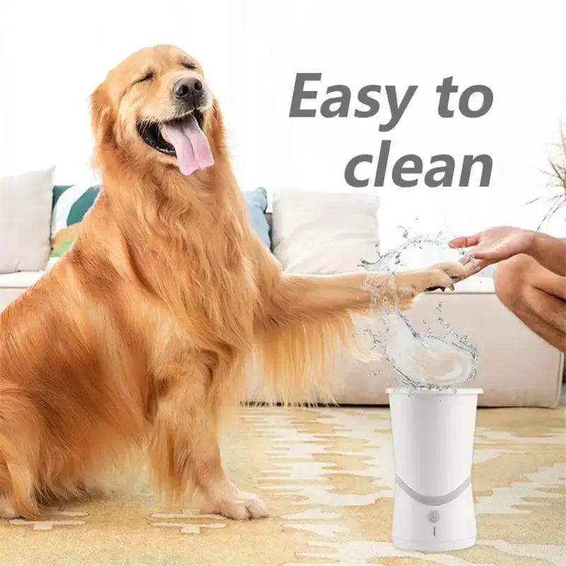 Portable Automatic Dog Paw Cleaner Cup for Small and Medium-Sized Dogs - Silicone Paw Washing Solution and Protector