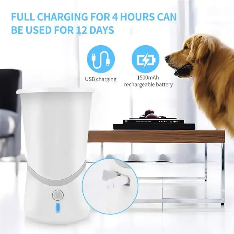 Portable Automatic Dog Paw Cleaner Cup for Small and Medium-Sized Dogs - Silicone Paw Washing Solution and Protector